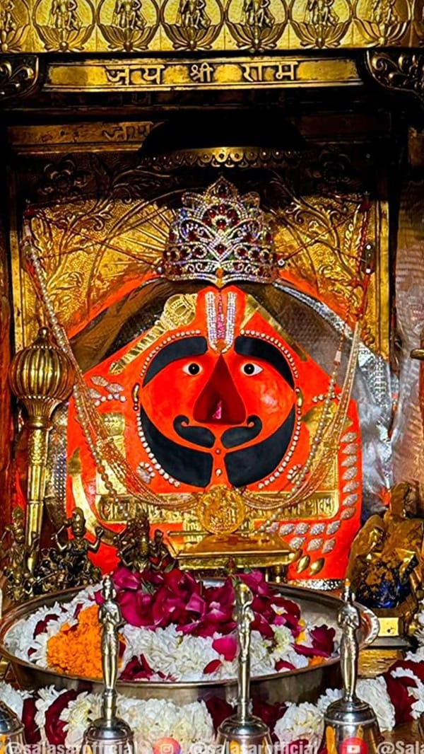 Salasar Balaji Dham Tour from Jaipur